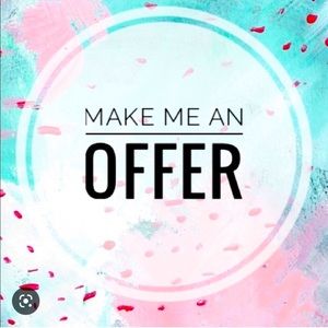 My prices are negotiable, please feel free to make me an offer!